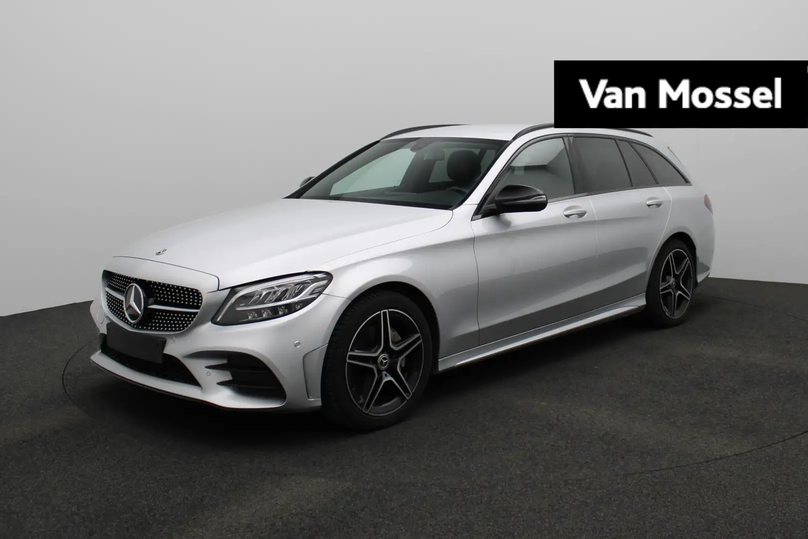 Mercedes-Benz C 200 d T AMG + NIGHTPACK - LEDER - THERMATIC Silber - 1