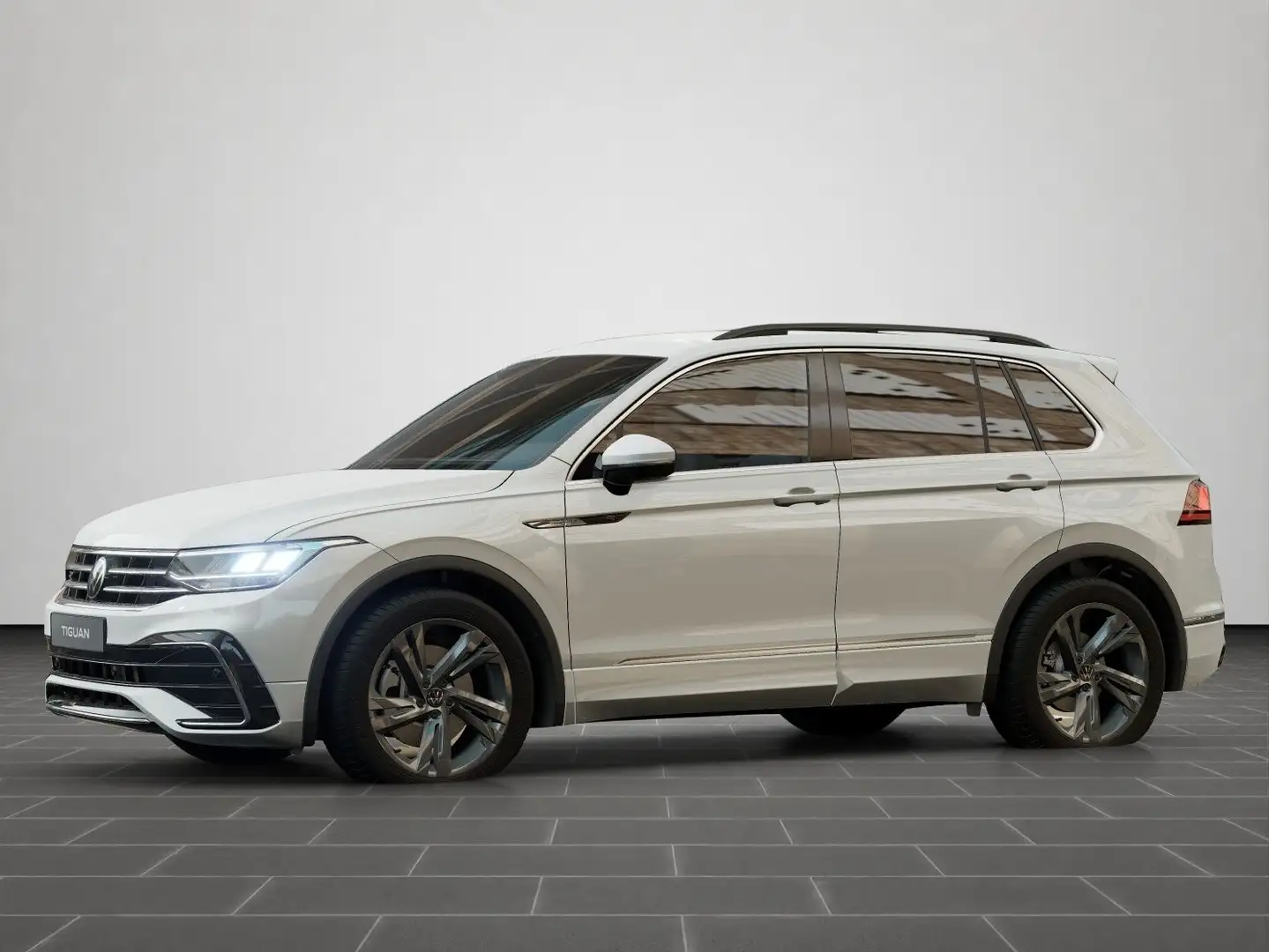 Volkswagen Tiguan R-Line 2.0 TDI DSG 4x4 NAVI CARPLAY ACC Weiß - 2