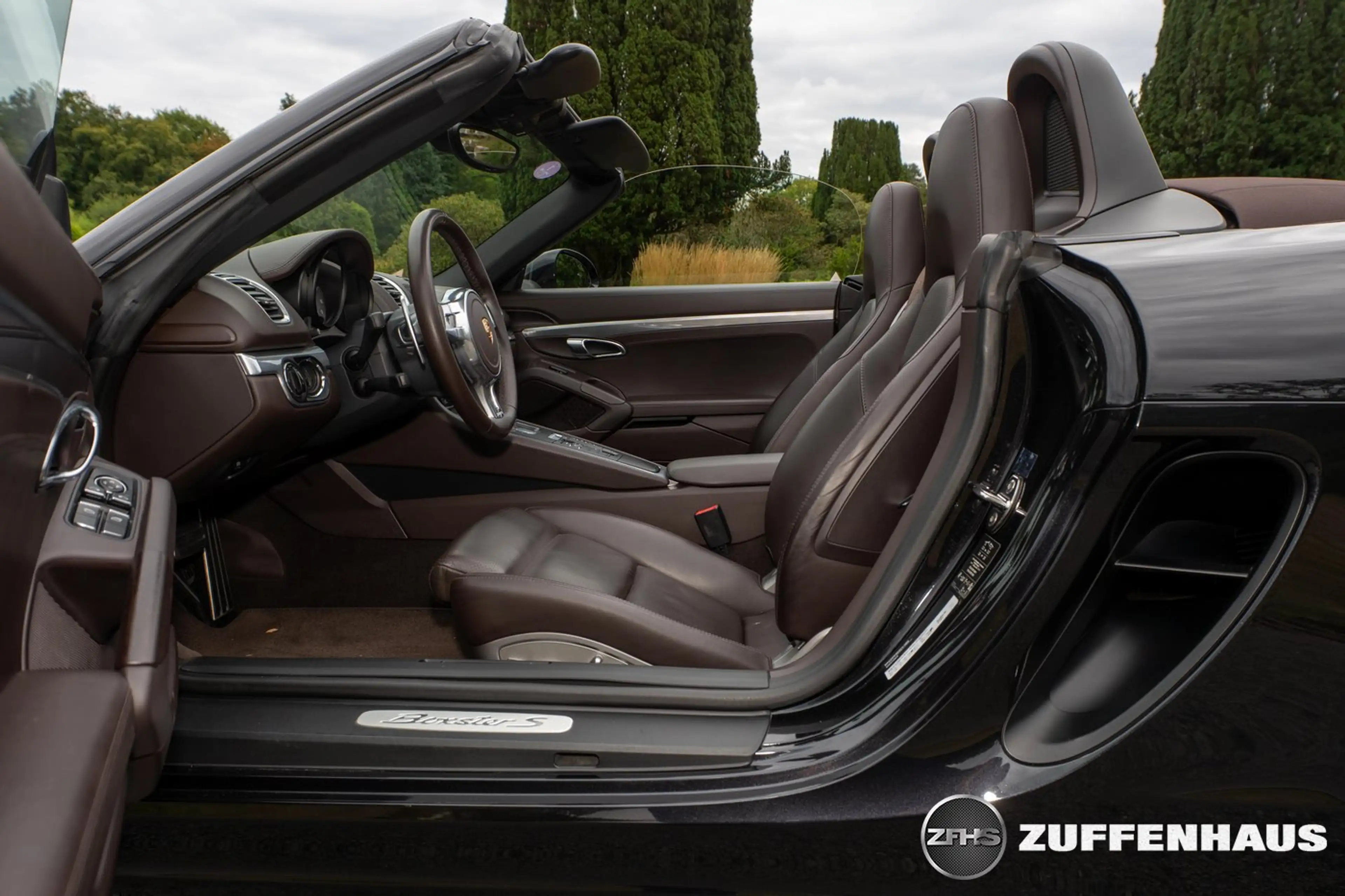 Porsche Boxster S PDK Volleder sportuitlaat 14-voud. stoelen NL ge — photo 14