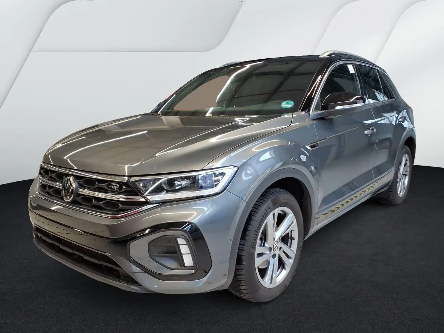Volkswagen T-Roc 1.5 TSI DSG R-LINE AHK KAMERA NAVI PRIVACY Gris - 2