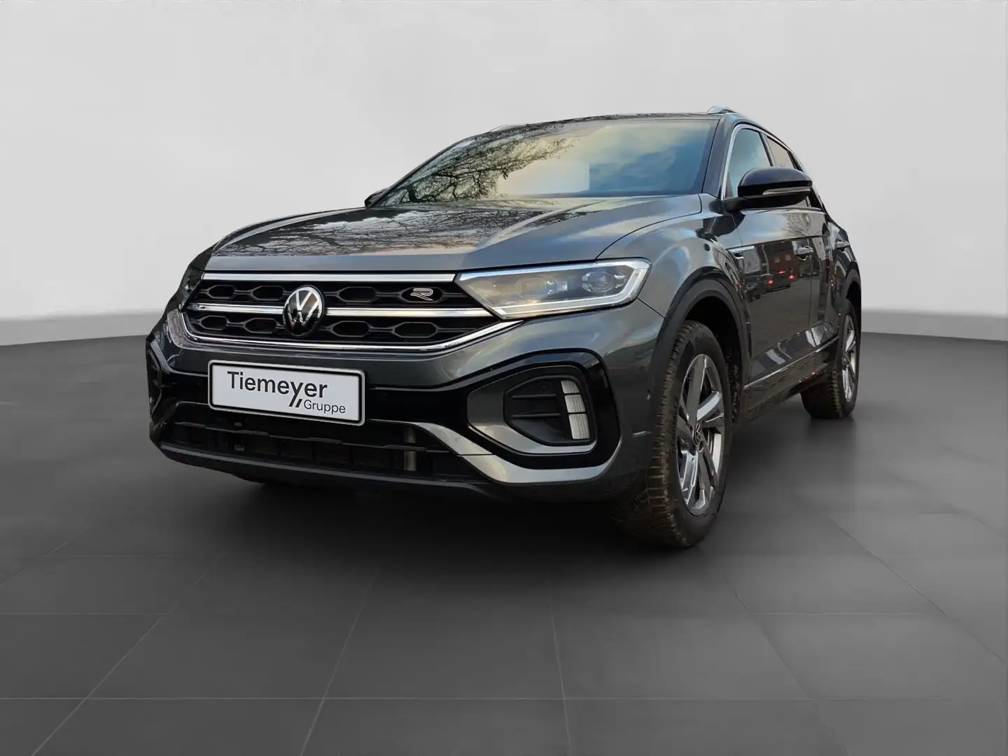 Volkswagen T-Roc 1.5 TSI DSG R-LINE AHK KAMERA NAVI PRIVACY Grau - 2