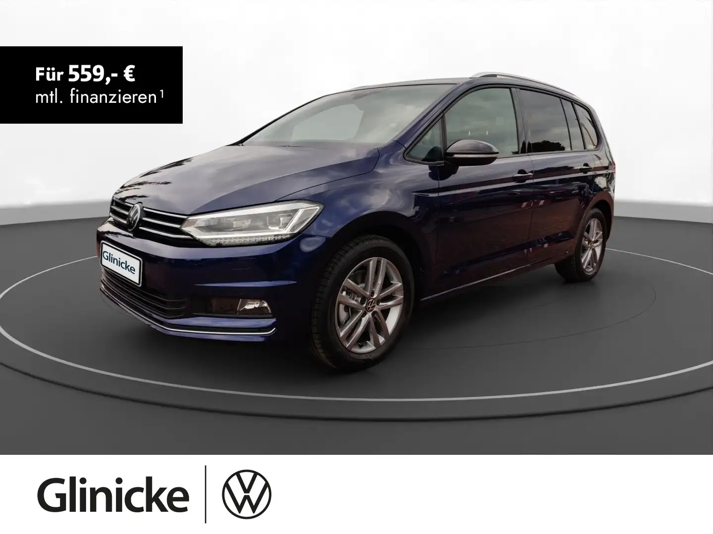 Volkswagen Touran GOAL 2,0 l TDI SCR 110 kW (150 PS) 7-Gang Blau - 1
