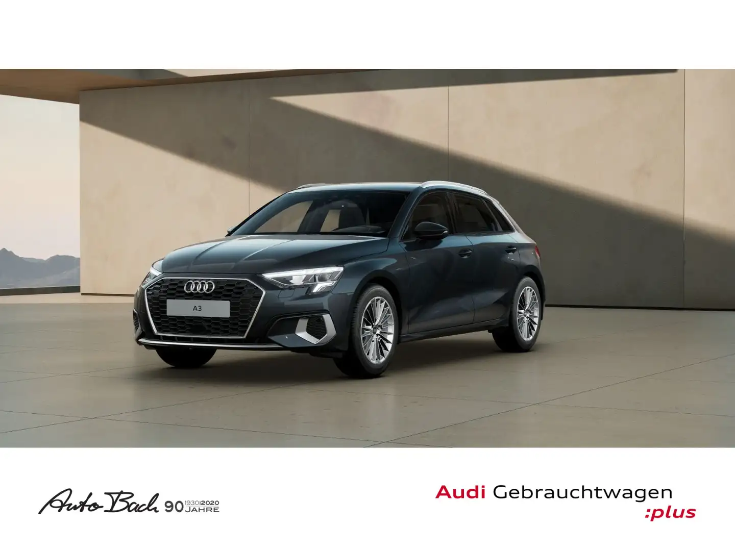 Audi A3 Advanced 35TDI Stronic Navi LED ACC Grau - 1