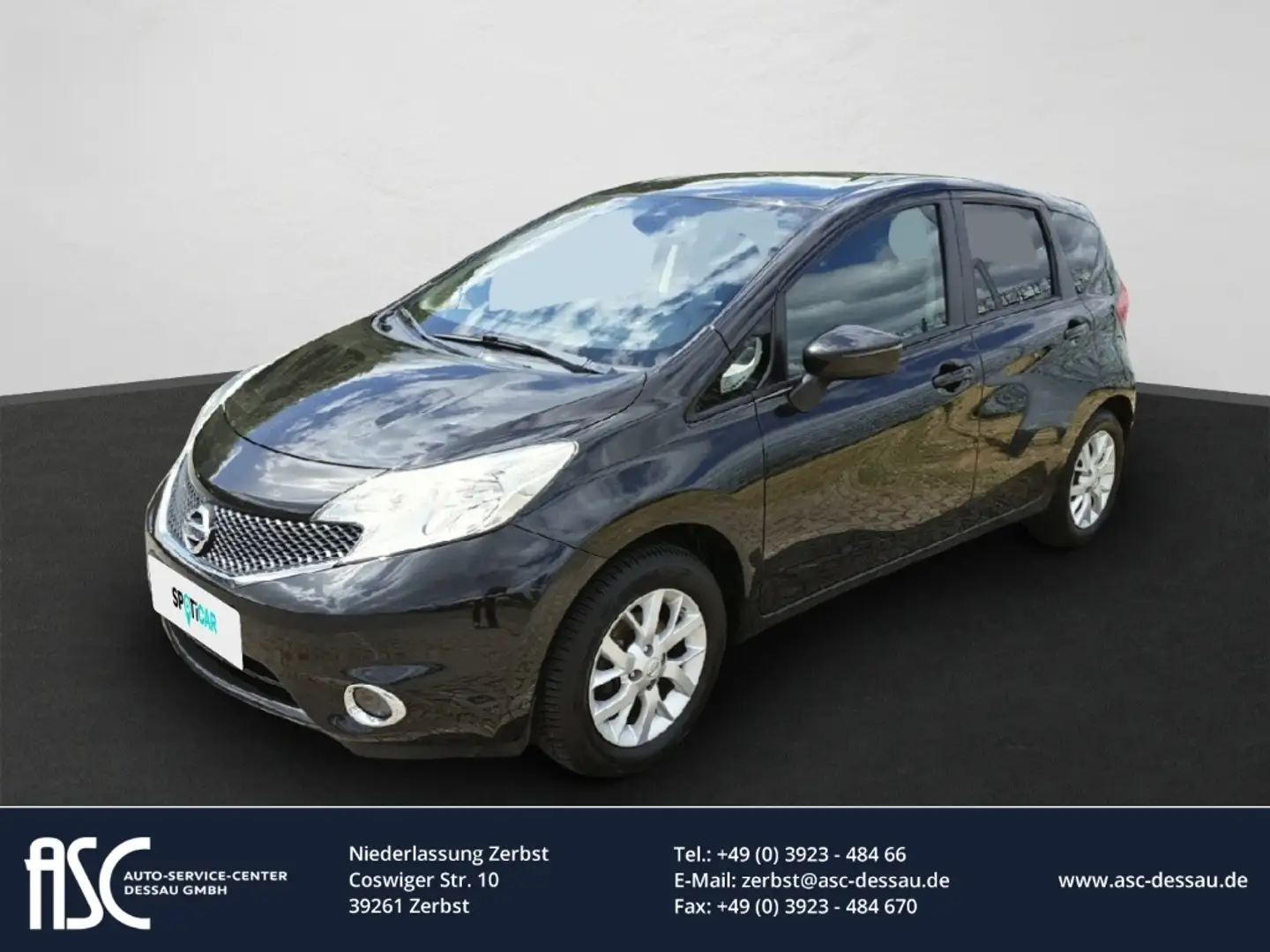 Nissan Note 1,2 Acenta Plus 5T Navi,DAB,Bluetooth,Allw.,USB Negro - 1