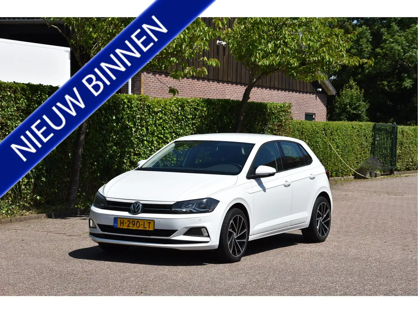 Volkswagen Polo 1.0 TSI Automaat Carplay ECC PDC Camera stoelverwa Wit - 1