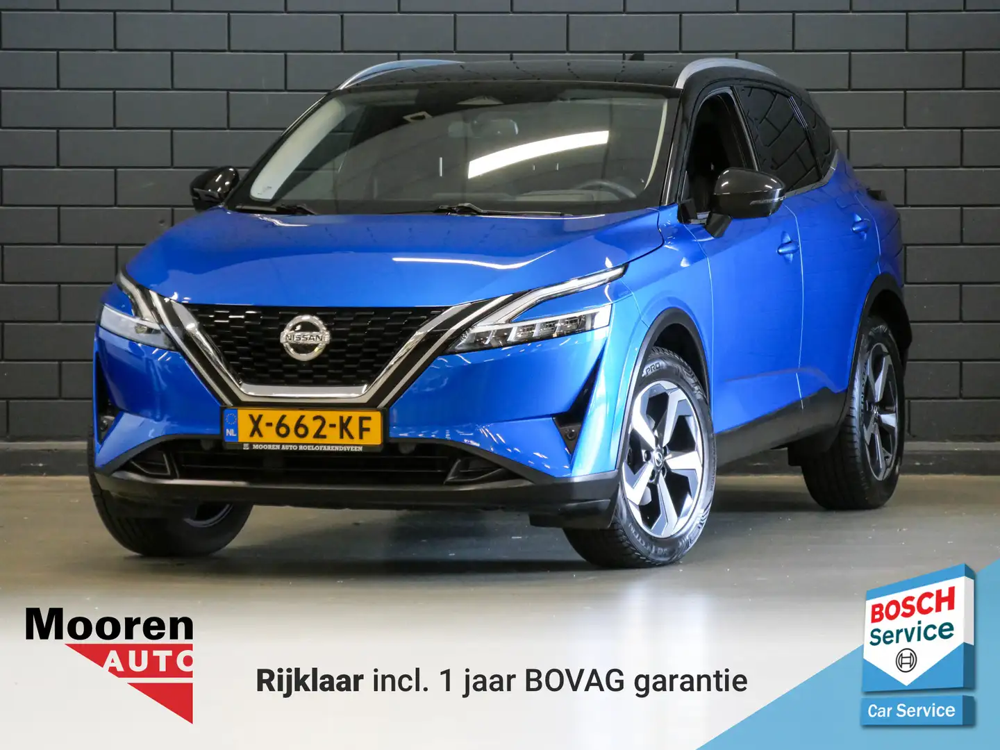 Nissan Qashqai 1.3 141PK MHEV Tekna | PANODAK | CAMERA | CRUISE C Bleu - 1