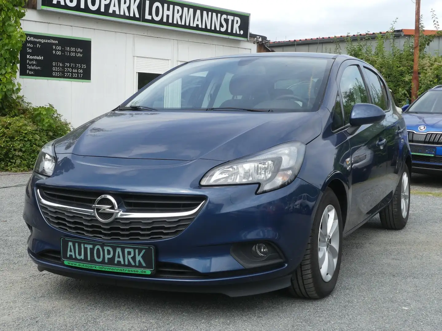 Opel Corsa E Active ecoFlex*Klima*SH-gepfl.*Nr.02 Blau - 1
