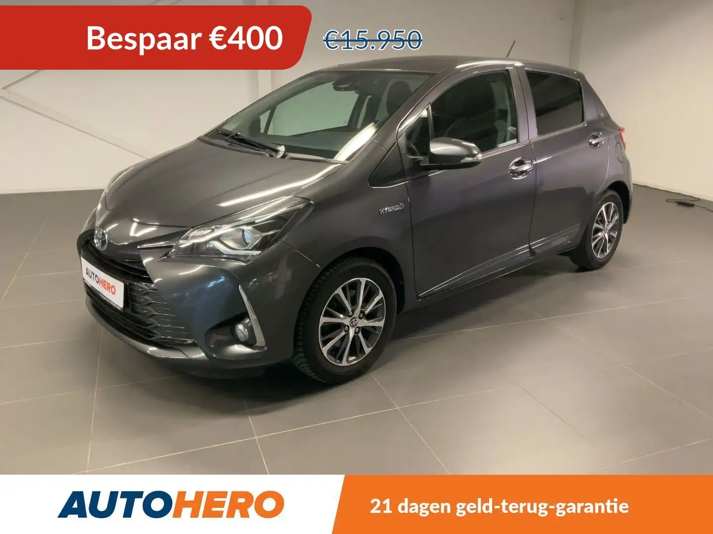 Toyota Yaris 1.5 Hybrid Y20 Team D Сірий - 1