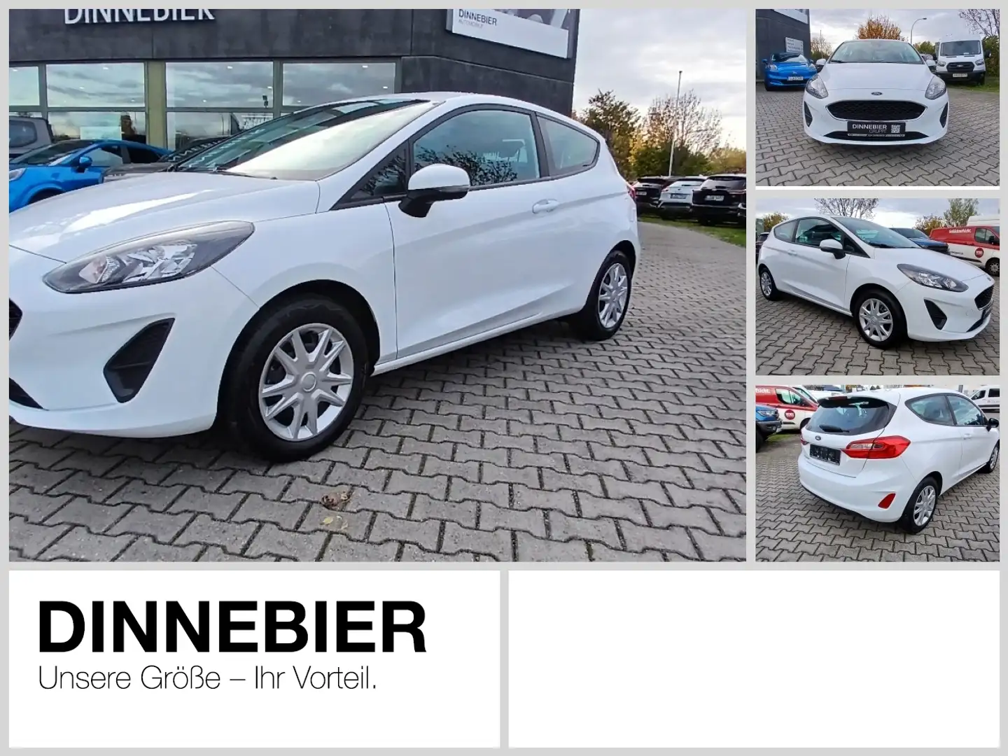 Ford Fiesta Cool&Connect Winterpaket+Tempomat Blanco - 1