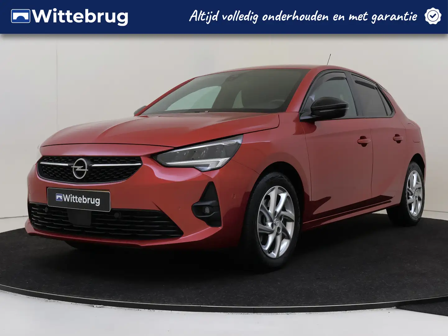 Opel Corsa 1.2 GS Line AUTOMAAT !!! Rood - 1