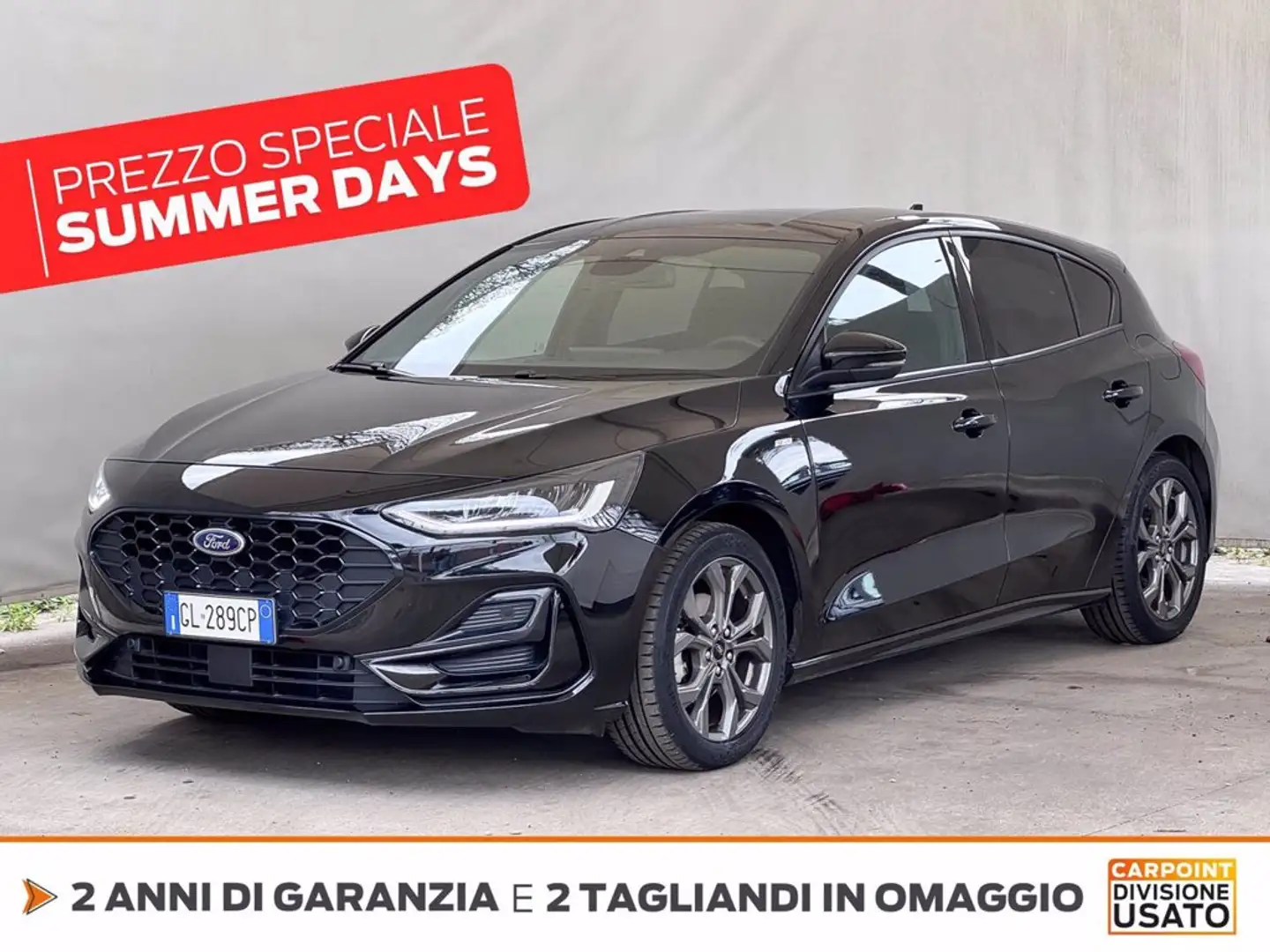 Ford Focus 1.0t ecoboost h st-line x 125cv Black - 1