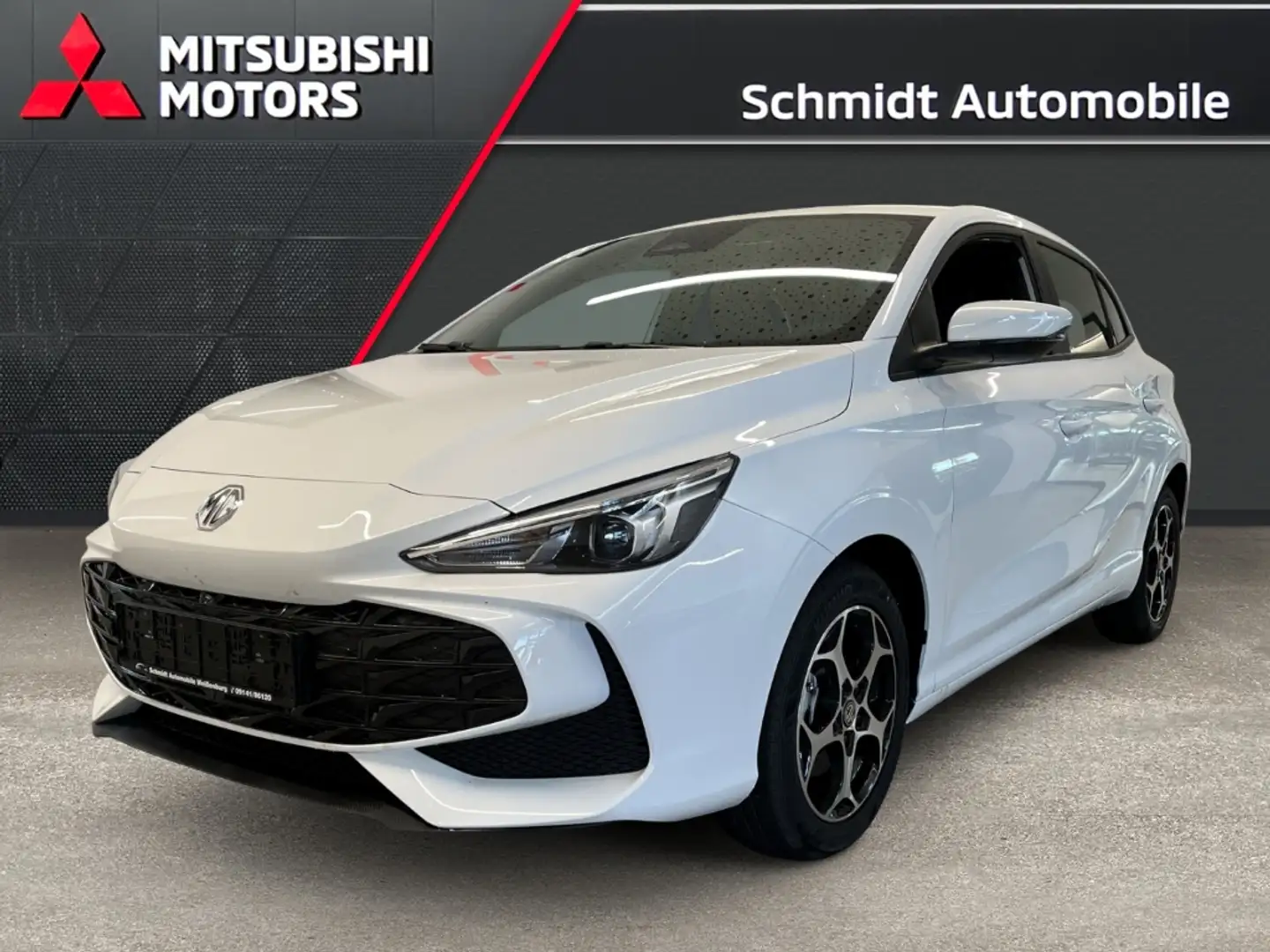 MG MG3 1.5 Comfort LED PDC Rückfahrkamera Navi Klima Weiß - 1