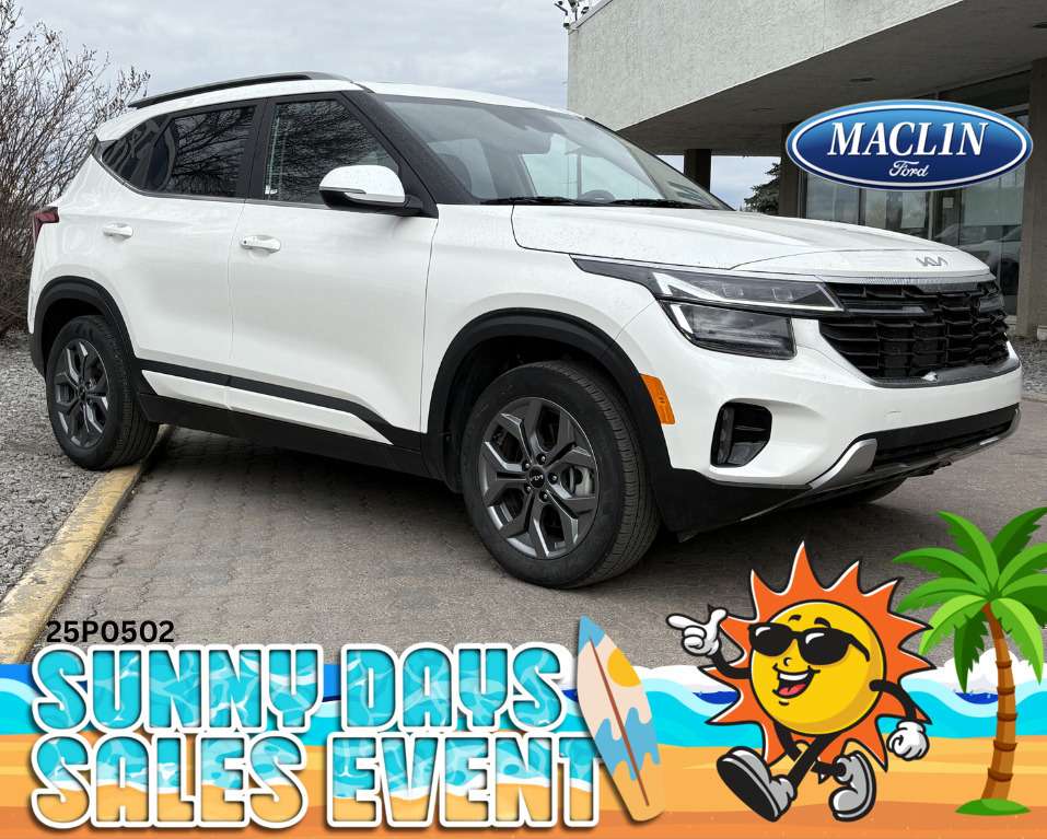 White 2025 Kia Seltos SUV / Crossover All-Wheel Drive Automatic
