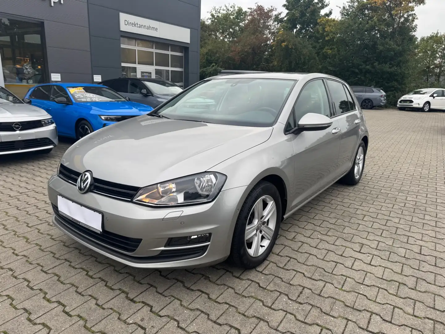 Volkswagen Golf VII 1.4 TSI BMT **SHZ+Winterp.+LM+AHL** Argent - 2