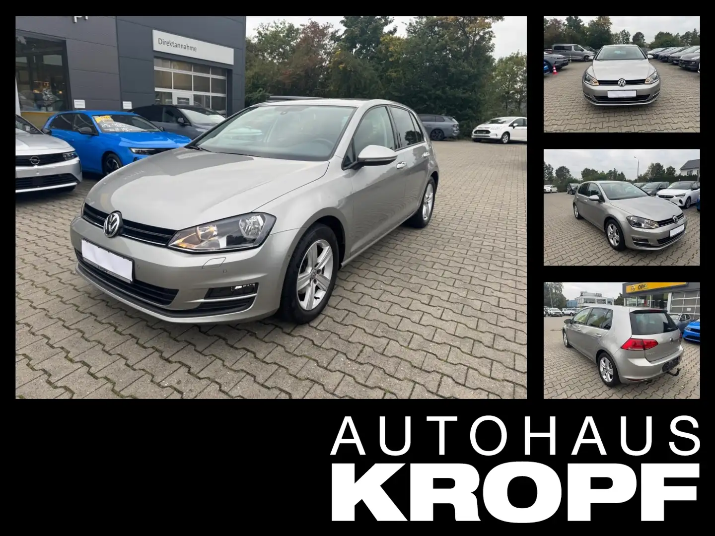 Volkswagen Golf VII 1.4 TSI BMT **SHZ+Winterp.+LM+AHL** Stříbrná - 1