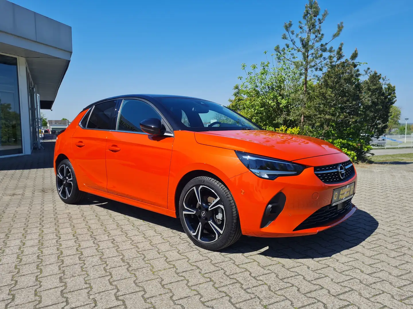 Opel Corsa F Elegance NAVI/Smartphone LED PDC+R-Kamera Winter Orange - 1