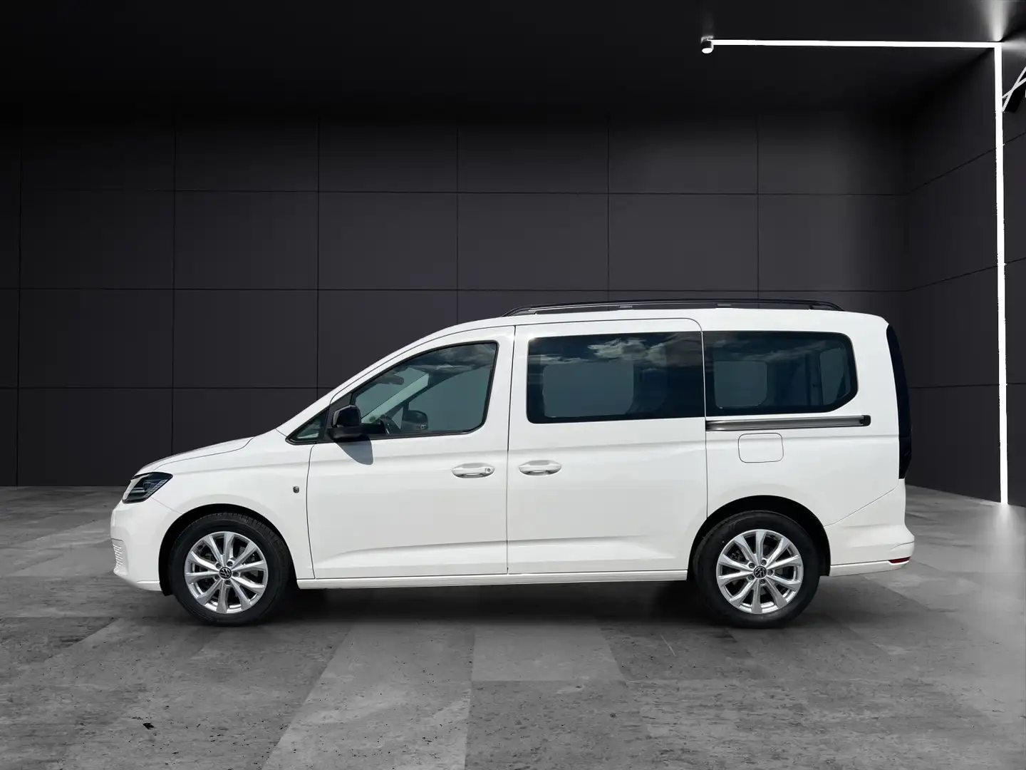 Volkswagen Caddy TDI Life Maxi LED Klima SHZ PDC DAB+ Weiß - 2