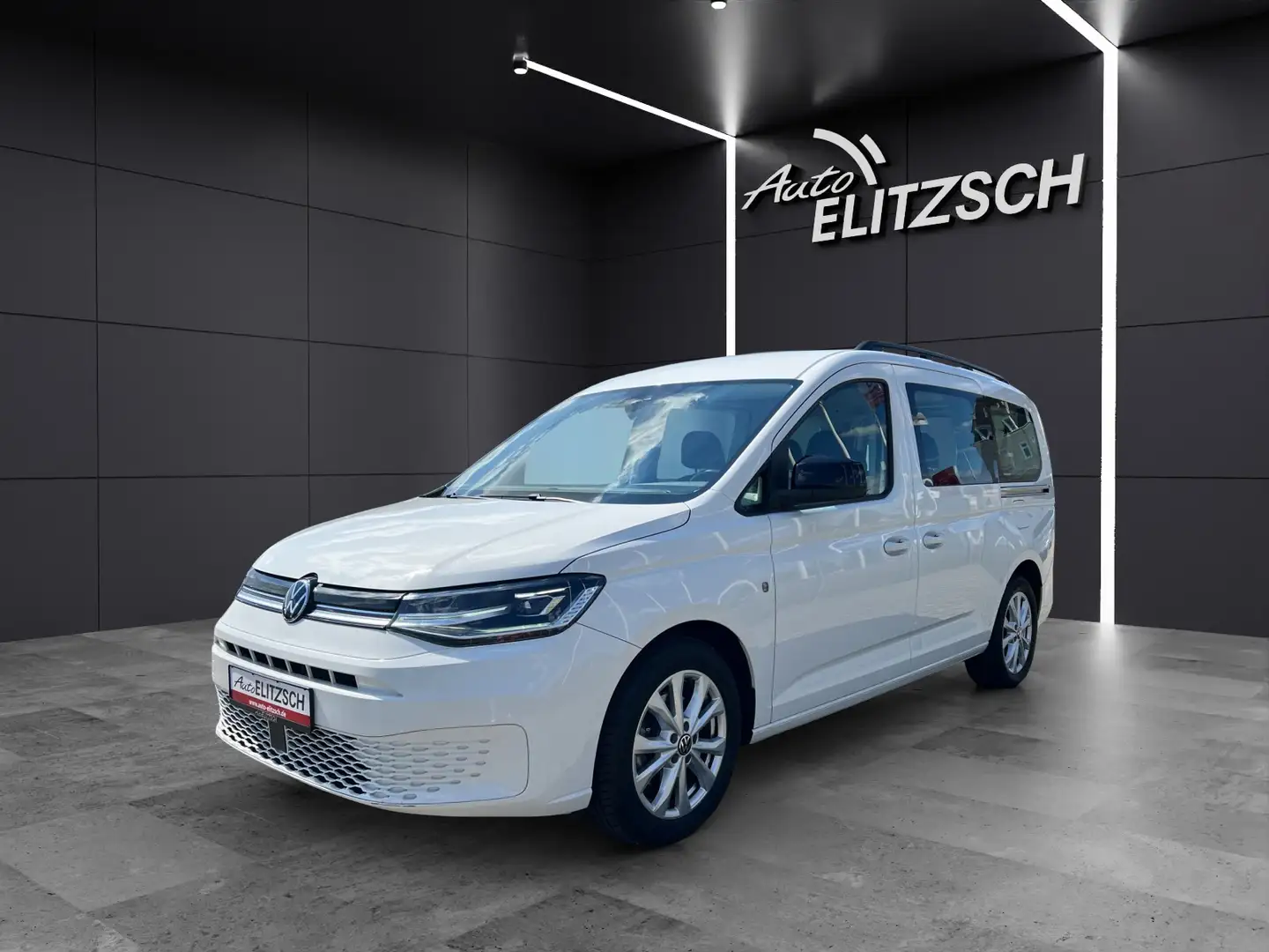 Volkswagen Caddy TDI Life Maxi LED Klima SHZ PDC DAB+ Weiß - 2