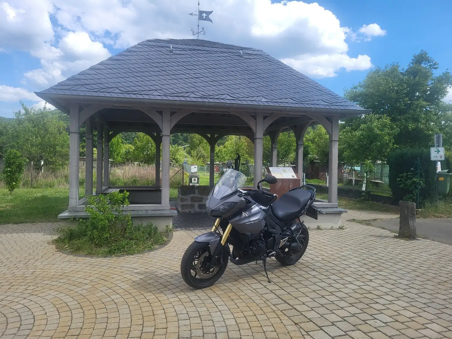 Triumph Tiger 1050 srebrna - 1