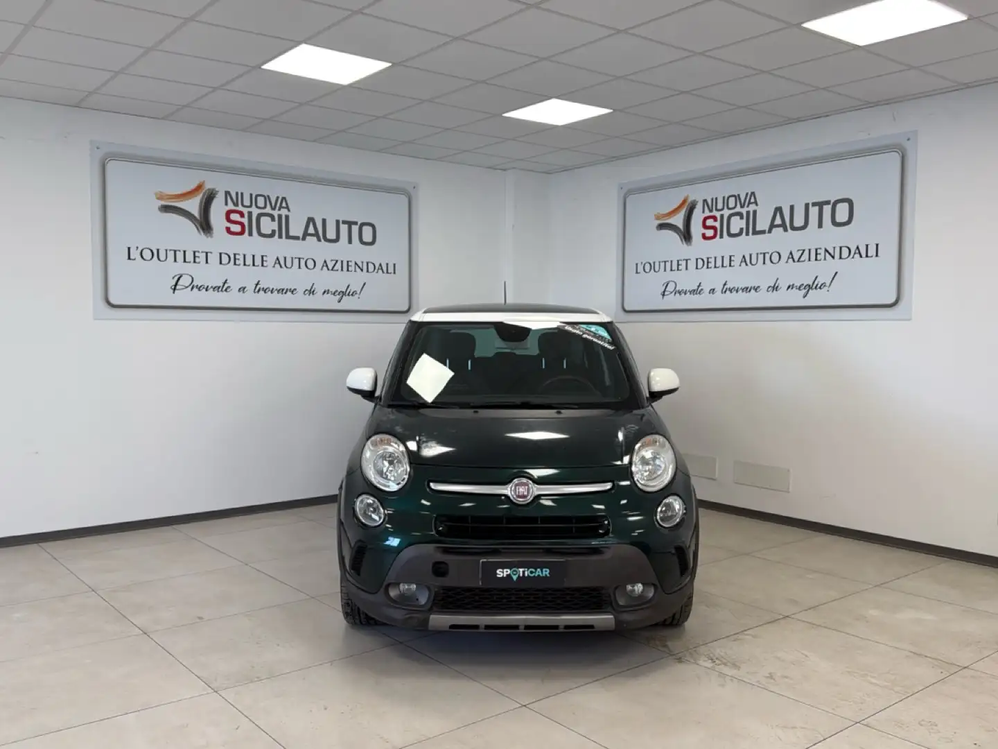 Fiat 500L 500L 1.6 Multijet 105 CV Trekking Verde - 1