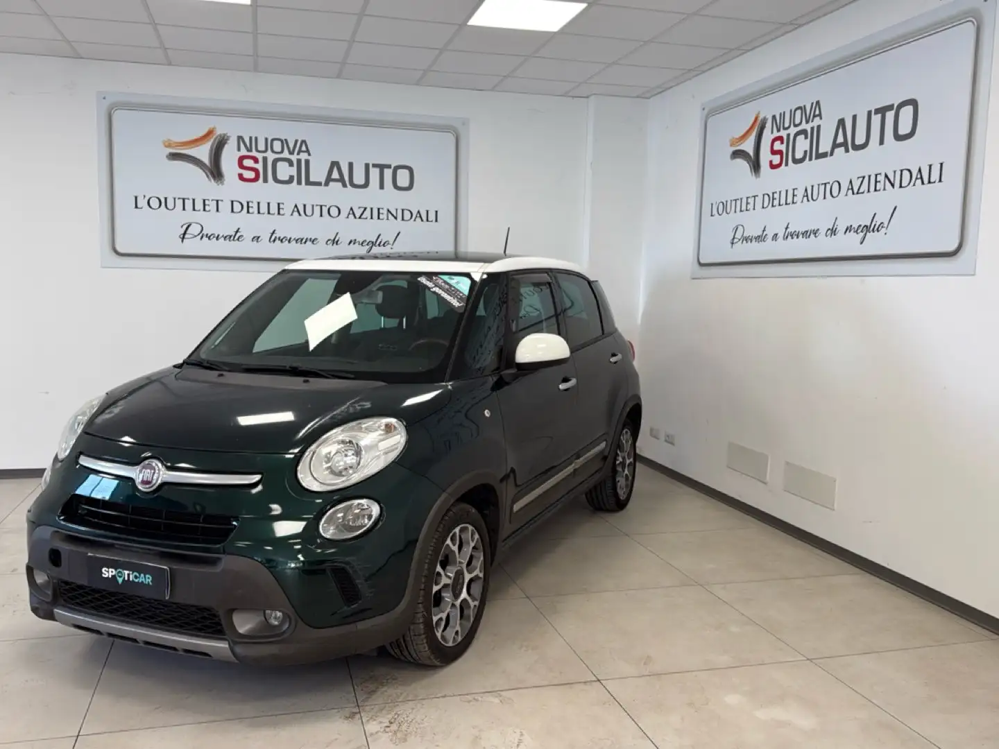 Fiat 500L 500L 1.6 Multijet 105 CV Trekking Verde - 2