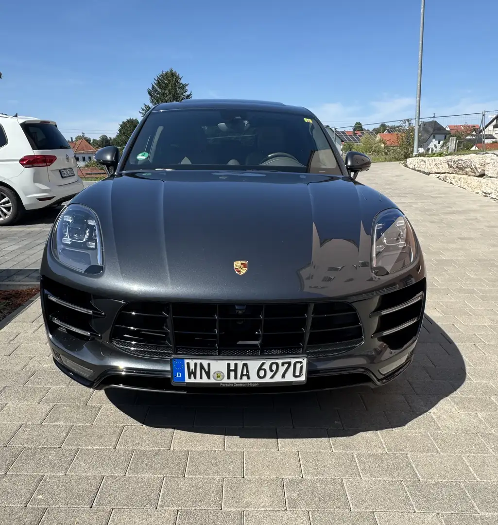 Porsche Macan Turbo Performance, Scheckheft, Approved, 21“ Gris - 1