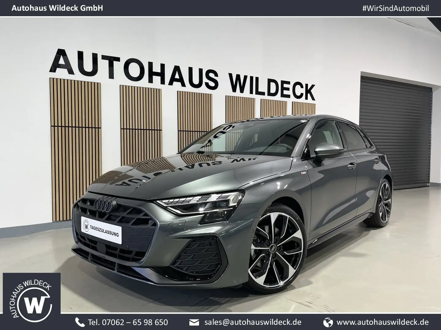 Audi A3 A3 Sportback S line 35TFSI ACC Pano Mat RFK Sono Gri - 1