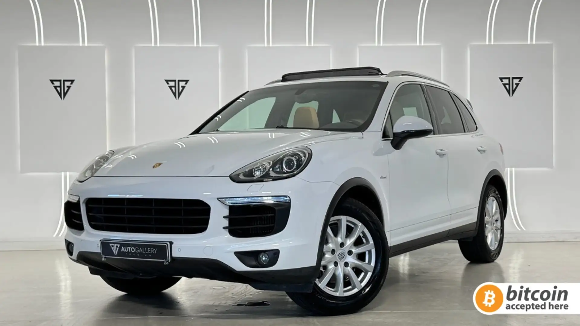 Porsche Cayenne Diesel Aut. Blanc - 1