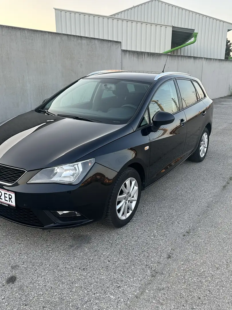 SEAT Ibiza ST 1,4 Kombi Klimaautomatik Tempomat AHK Schwarz - 1
