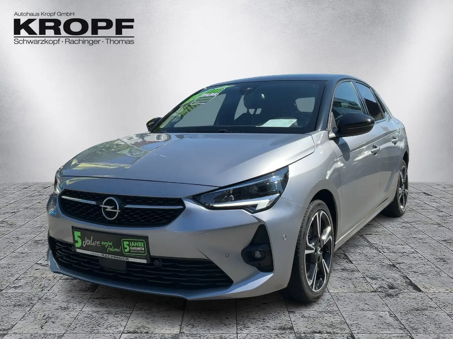 Opel Corsa F 1.2 Turbo Ultimate KAMERA+SHZ+PDC Gris - 2