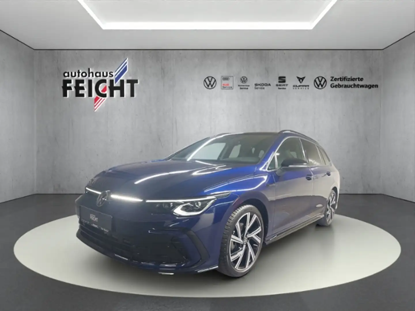 Volkswagen Golf Variant VIII 1.5 eTSI R-Line+LED+NAVI+ACC Blau - 1