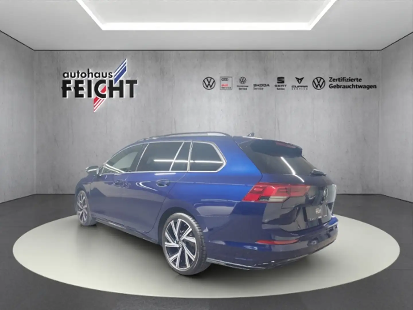 Volkswagen Golf Variant VIII 1.5 eTSI R-Line+LED+NAVI+ACC Blau - 2