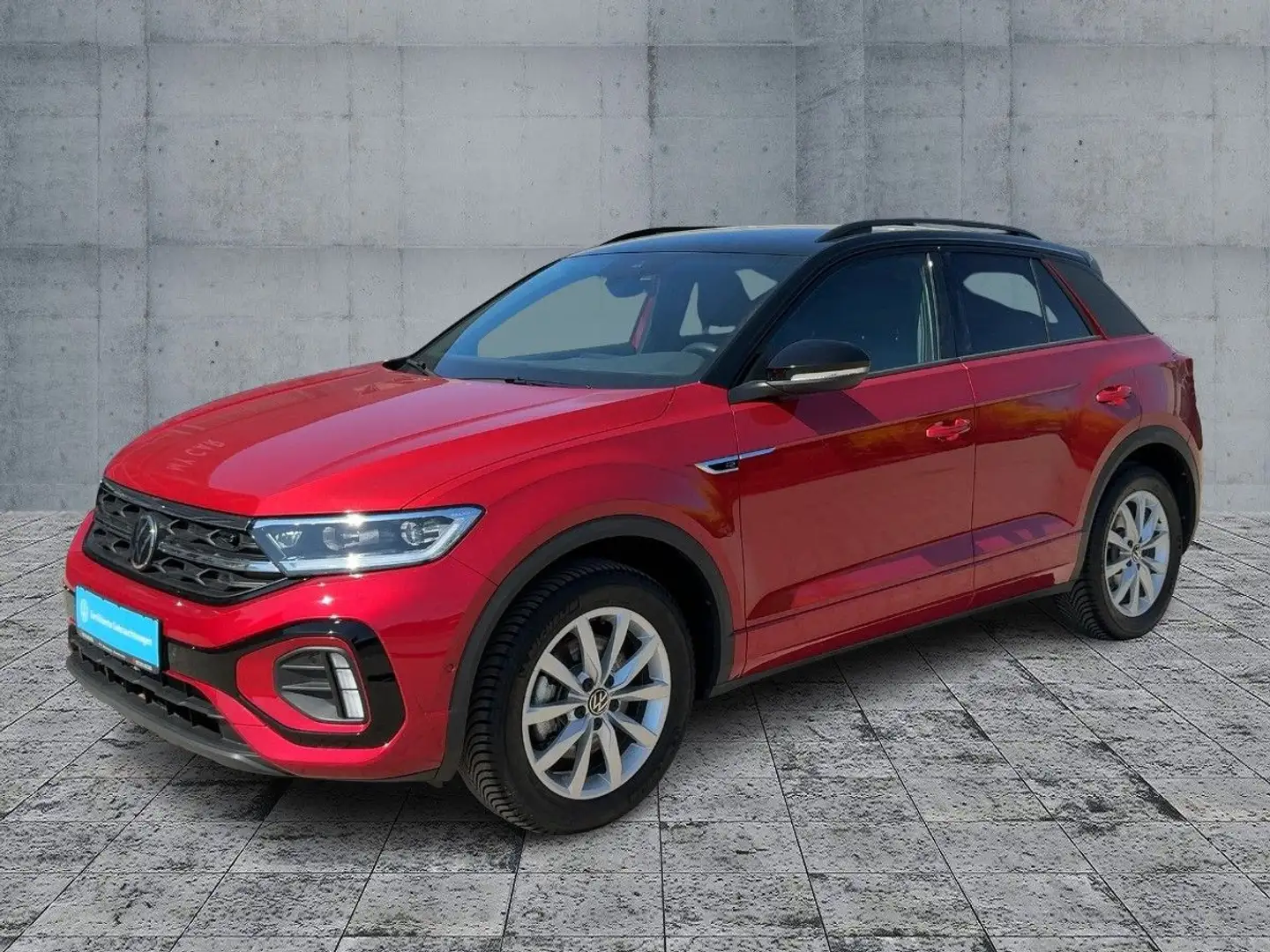 Volkswagen T-Roc 2.0 TDI 4M DSG R-LINE 5JG+LEDplus+NAVI+AHK Rot - 2
