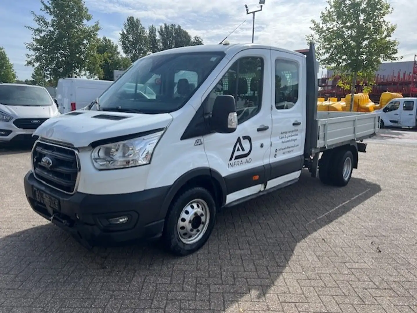 Ford Transit 350 2.0 TDCI 125KW DC 7P L4 RWD PICK UP PRITSCHE K Weiß - 1