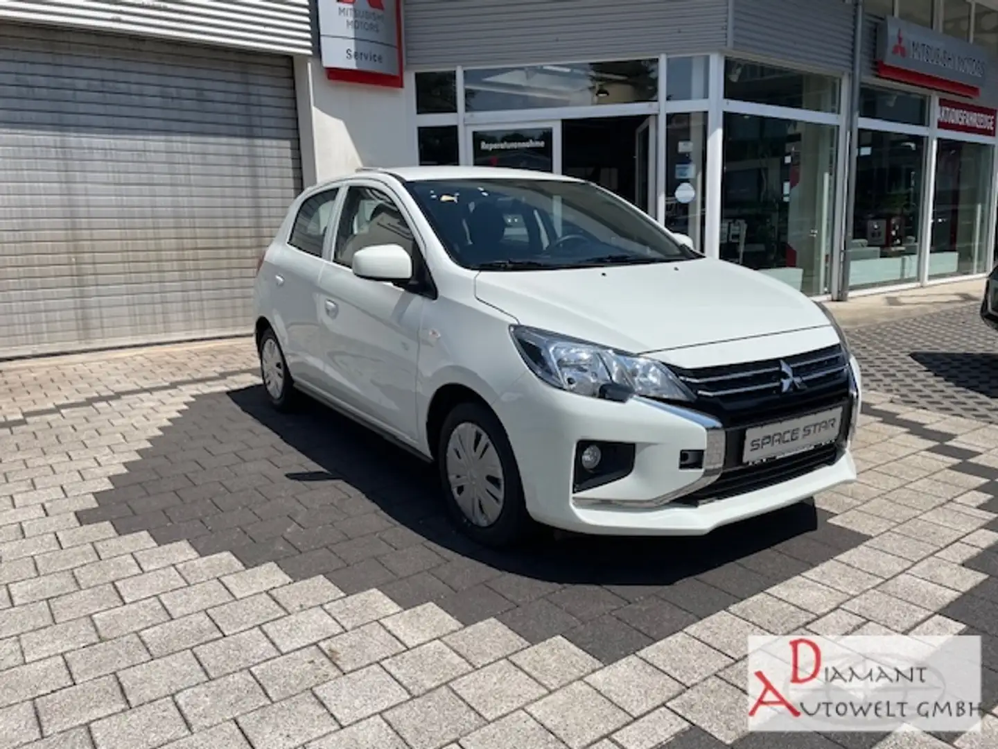 Mitsubishi Space Star 1.2 PLUS Klima // Car-Play // Zentralv. Blanc - 2