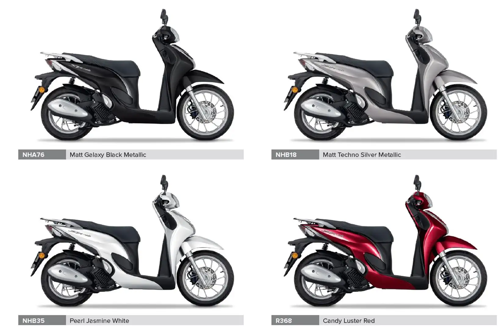 Honda SH Mode 125 Zilver - 1