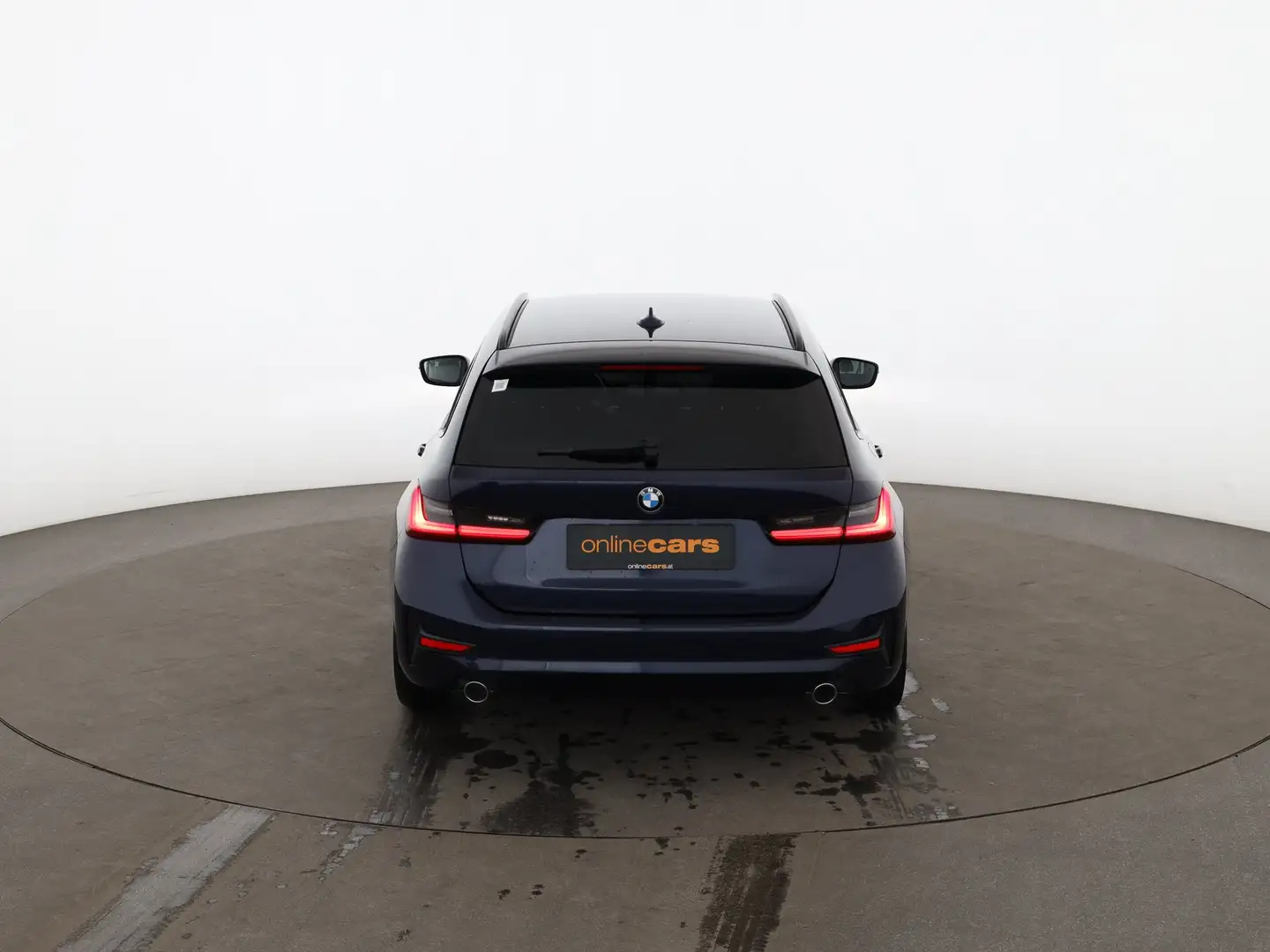 BMW 318 d Touring Advantage Aut LED HEAD-UP LEDER NAVI Blau - 2