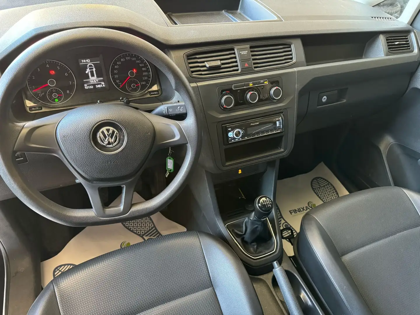 Volkswagen Caddy 1.4 TGI CNG  CNG+BENZINE GARANTIE 1JR 92000 km BTW Zwart - 2