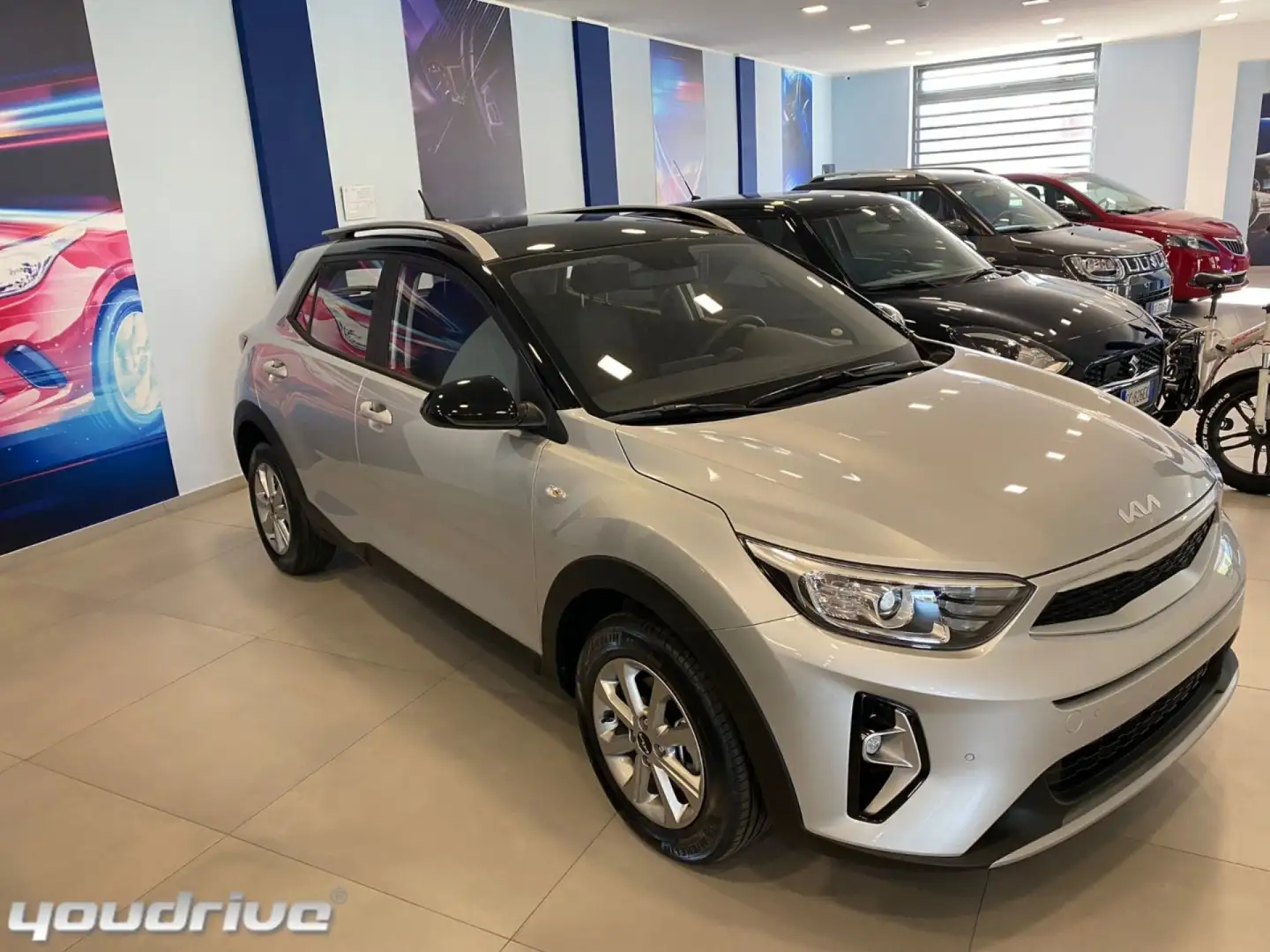 Kia Stonic 1.2 MPI 79 CV City Argento - 2