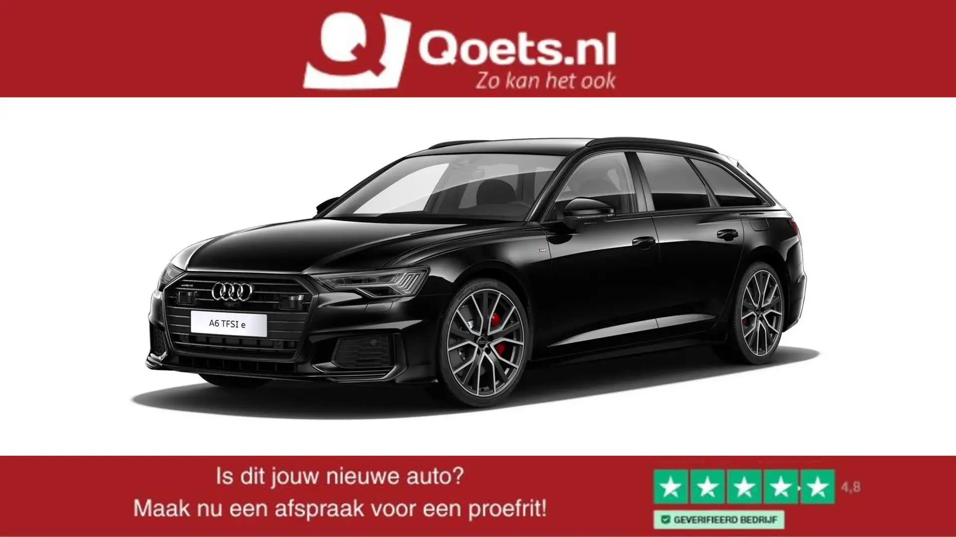 Audi A6 Avant 55 TFSI e quattro Competition Sportstoelen - Zwart - 1