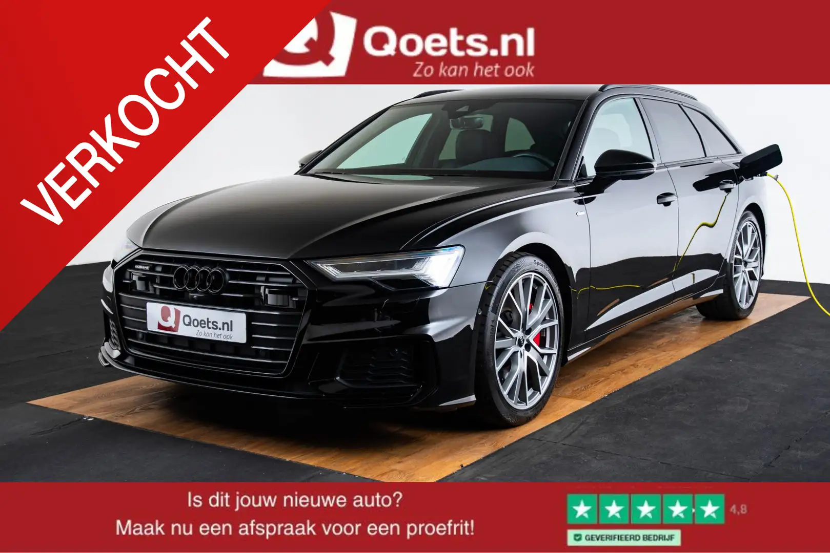 Audi A6 Avant 55 TFSI e quattro Competition Sportstoelen - Zwart - 1