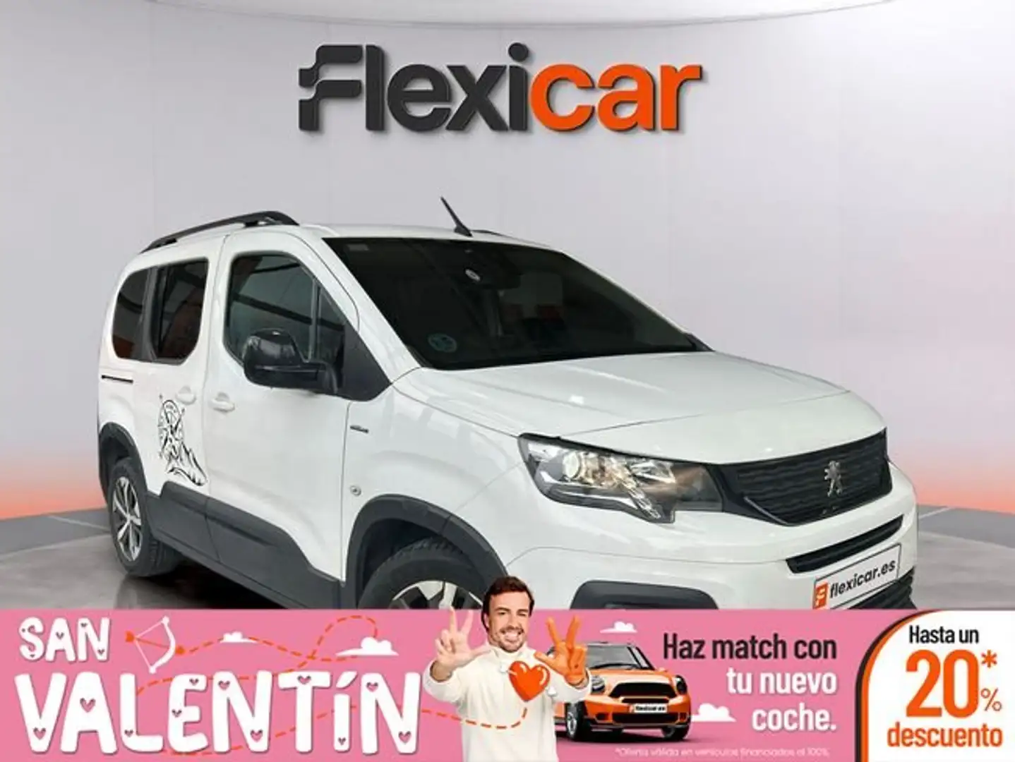 Peugeot Rifter 1.2 PureTech Standard GT Line 110 Blanc - 1