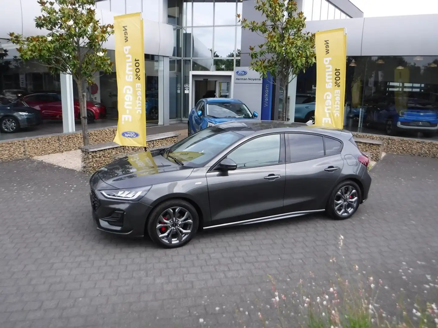 Ford Focus EcoBoost mHEV ST-Line X AUT Gris - 1