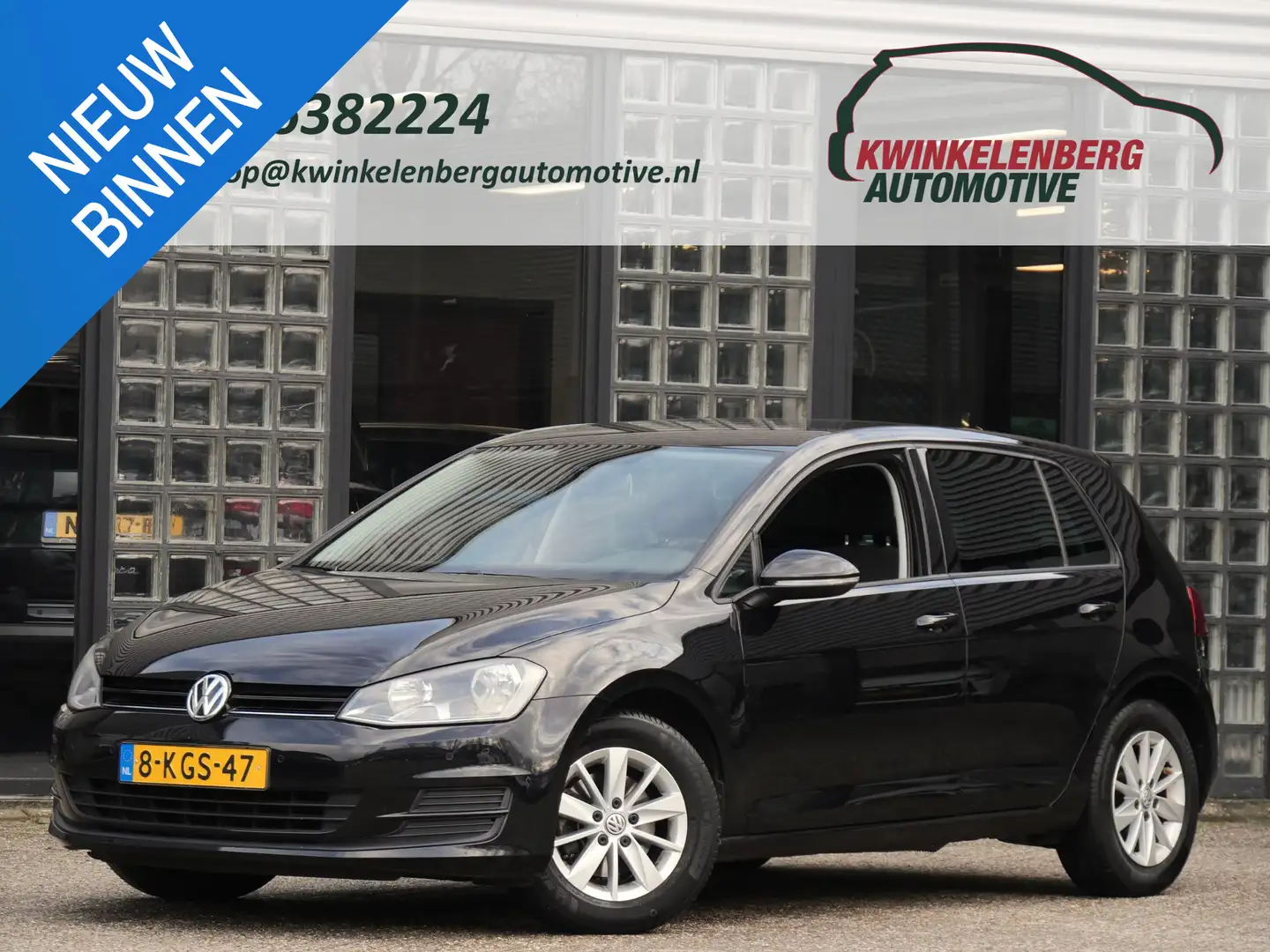 Volkswagen Golf 5D 1.4TSi COMFORTLINE/ WEGKL. TREKHAAK/ EERSTE EIG Schwarz - 1