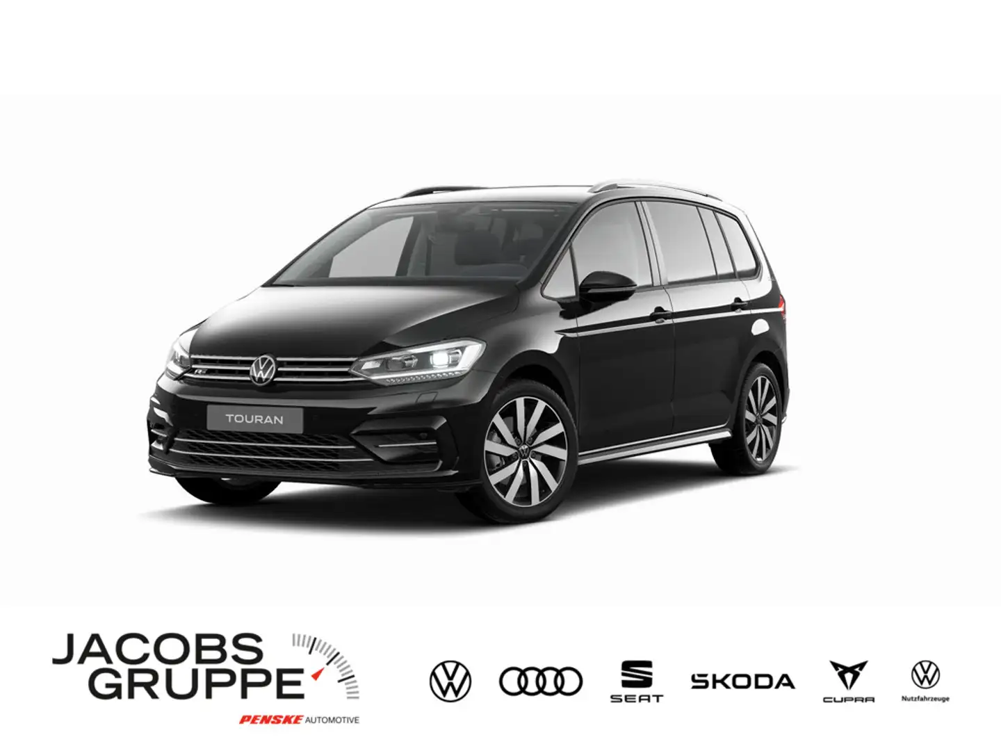 Volkswagen Touran Comfortline R Line/AHK/R.-Kamera/IQ.Light Schwarz - 1