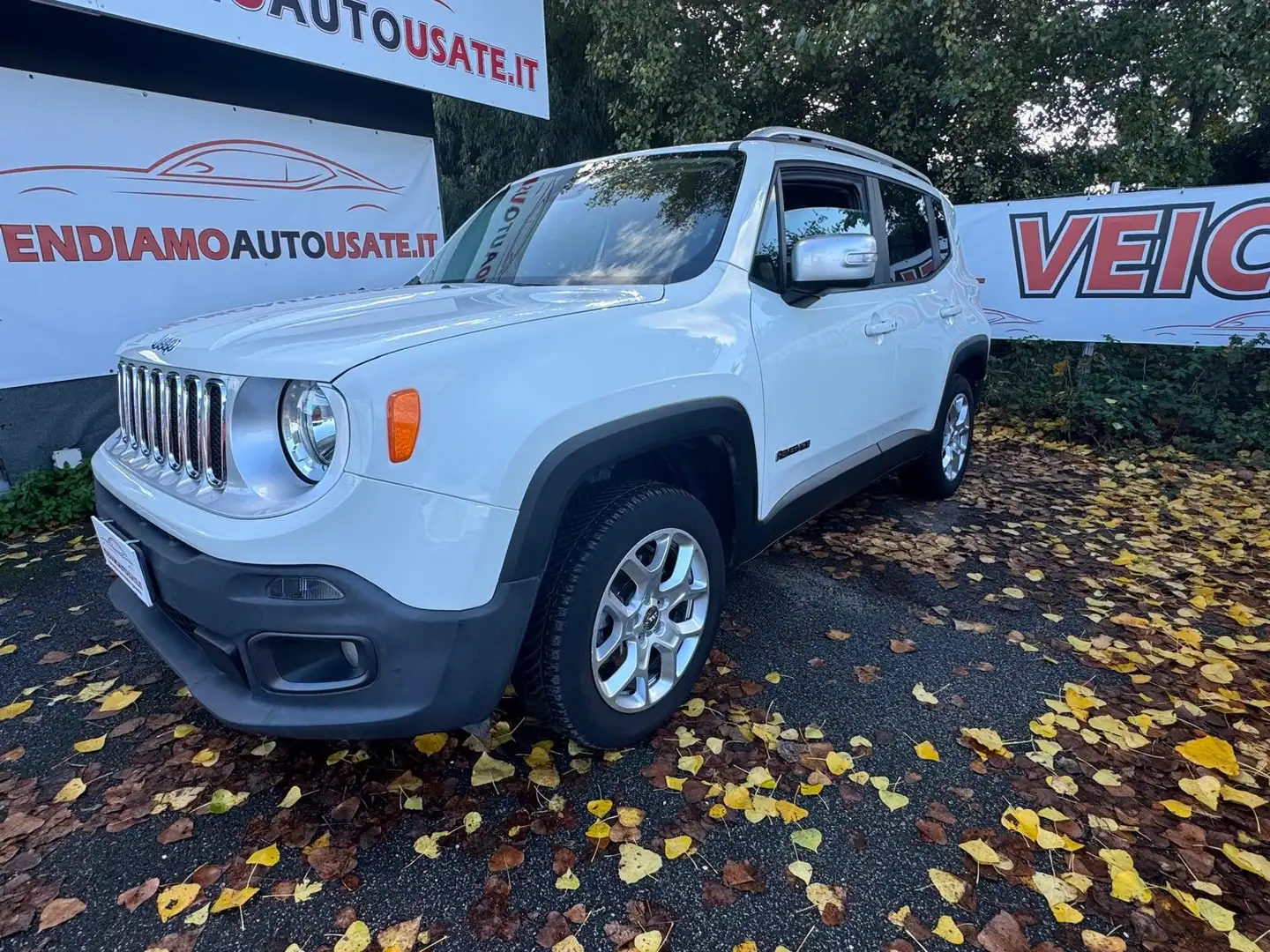 Jeep Renegade Renegade 2.0 mjt Limited 4wd 140cv auto Bianco - 2