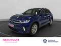 Volkswagen T-Roc R-Line 2.0 TDI 4M Matrix+Navi+AHK+19''+Stdhzg+App- Blau - thumbnail 1