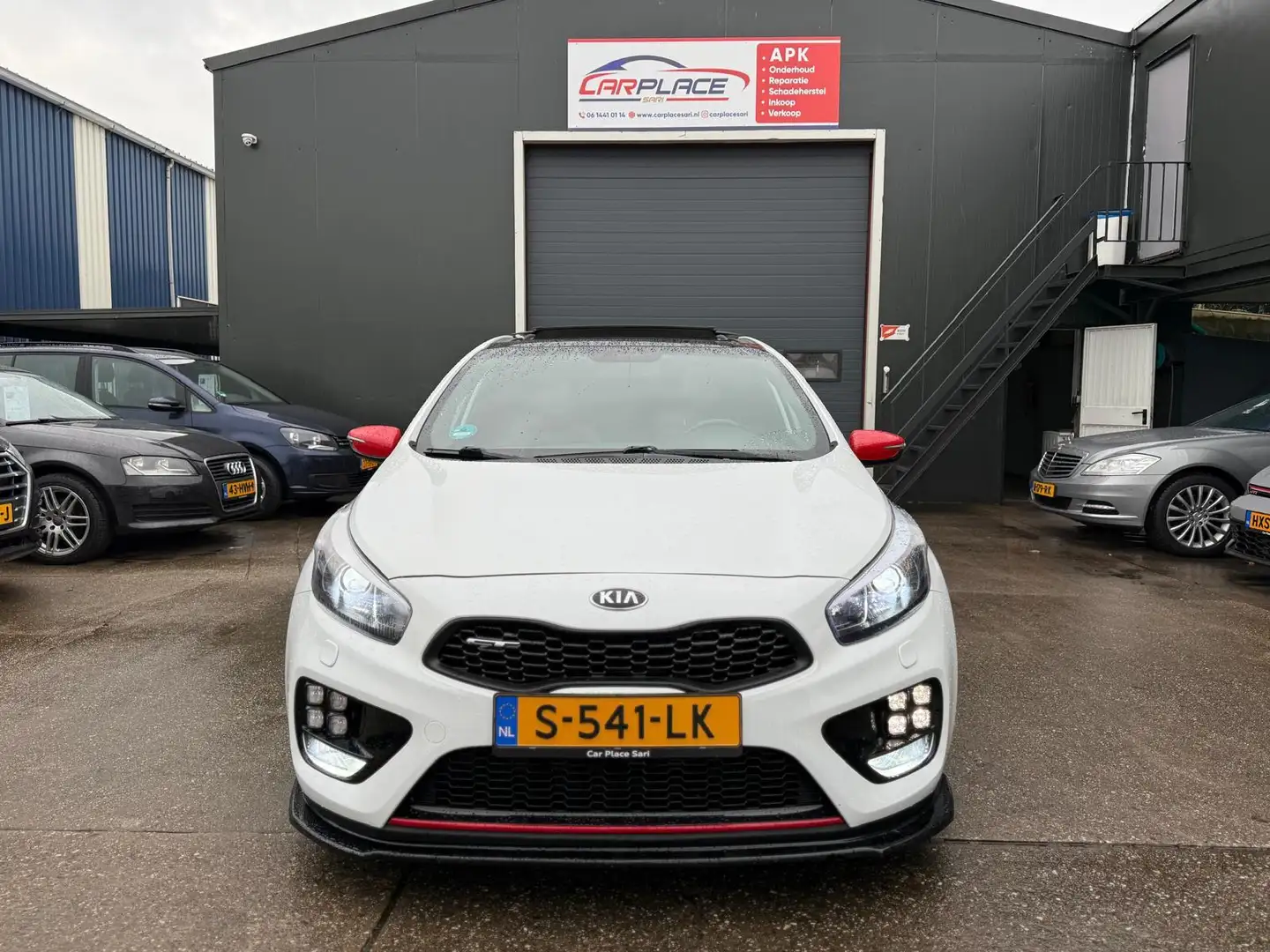 Kia Ceed / cee'd 1.6 T-GDI GT Maxton BullX Carplay Pano Xenon Blanc - 2