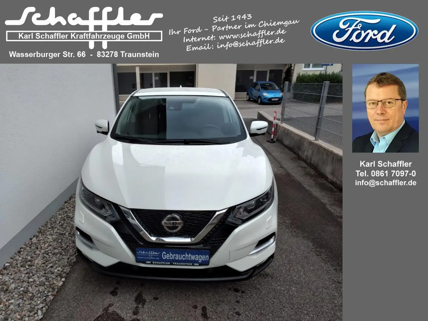 Nissan Qashqai N-Connecta Blanc - 2