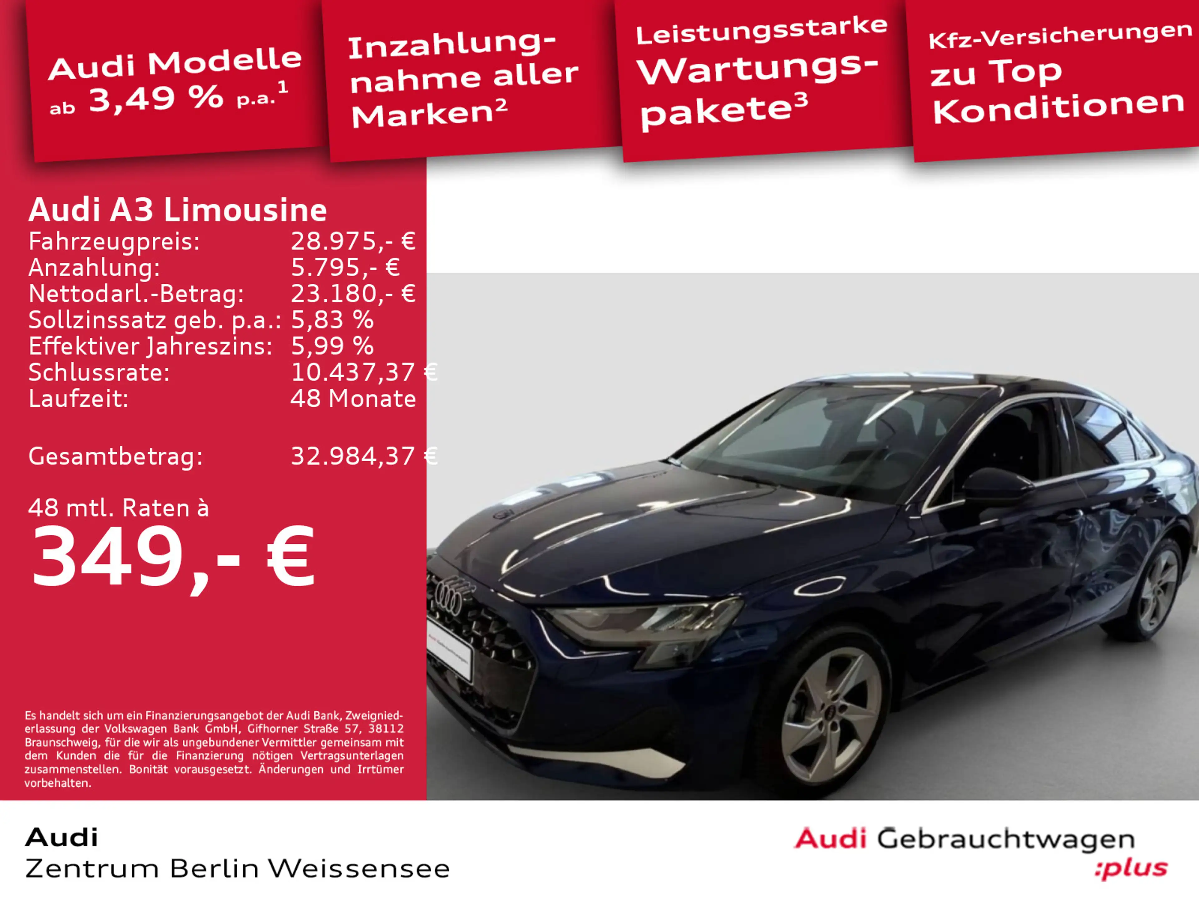 Audi A3 advanced 35 TFSI 110(150) kW(PS) S — photo 2
